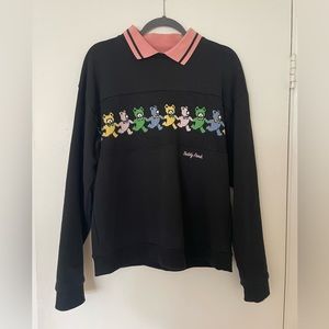 Teddy Fresh Collared Sweatshirt